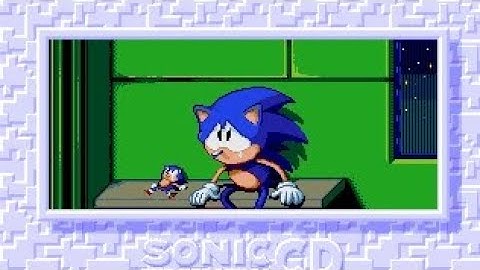 Sonic CD Secret Cutscene