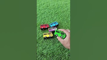 Unboxing and Testing Bus Tayo Little Bus Friends No Talking With Natural Sound Water