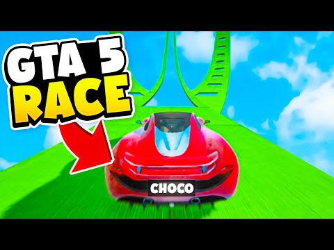 I USED CHEATS IN THIS IMPOSSIBLE GTA PARKOUR RACE!