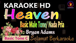 Karaoke Heaven - Bryan Adams (Ver. EPR) || Basic male tone C || HD.
