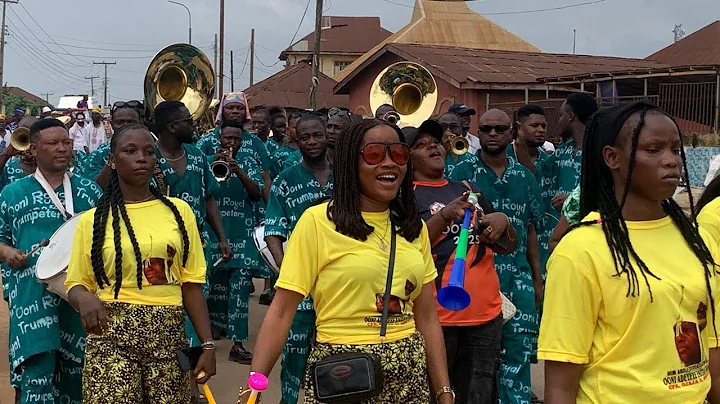 Ile-Ife Youths for Ooni of Ife’s 10th Coronation Anniversary Celebration