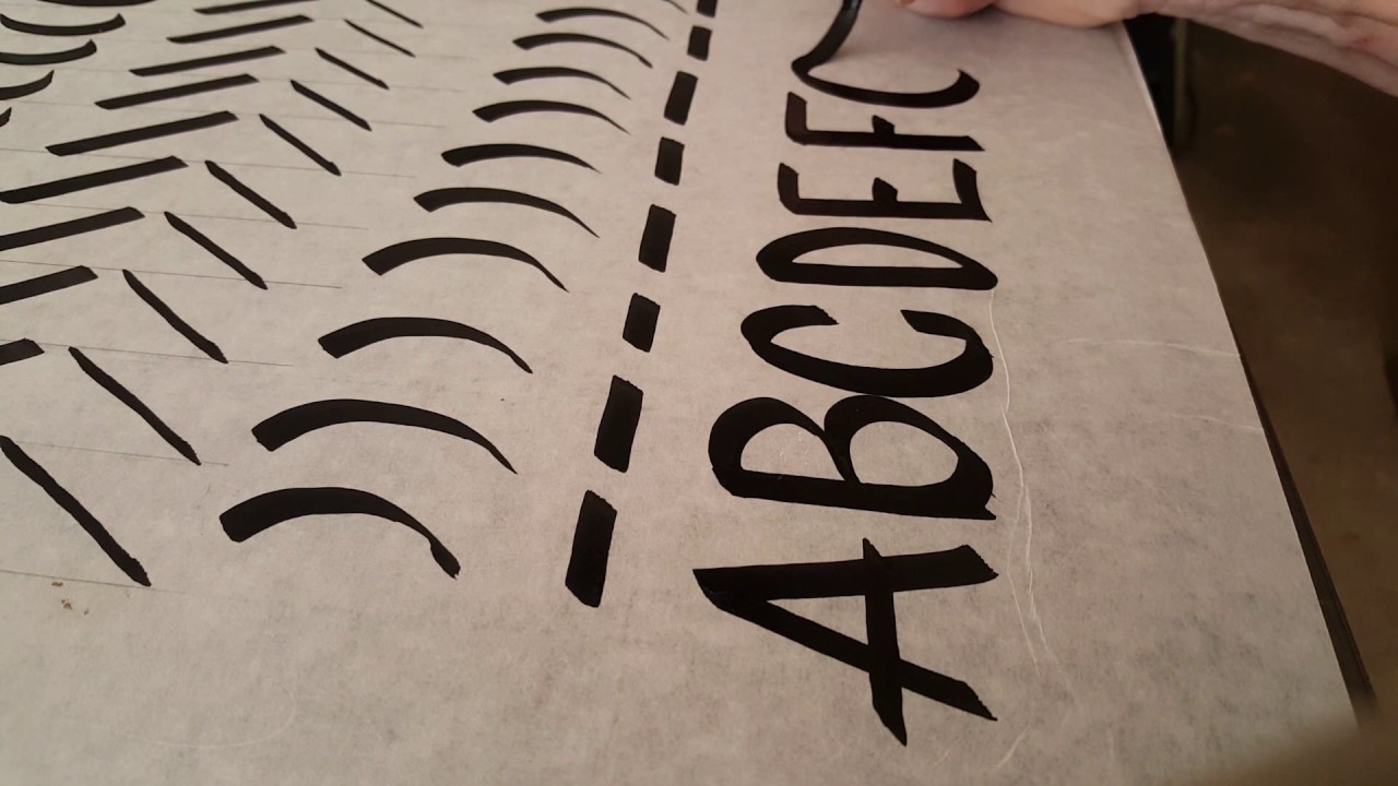 Hand Lettering Practice