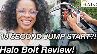 Every Car Owner MUST Have Halo Bolt ACDC Jump Starter & Portable Charger // Demo Review Every Car Owner MUST Have Halo Bolt ACDC Jump Starter & Portable Charger // Demo Review
