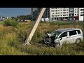Бухарь на "Тойоте" собрал отбойник со столбом и убил пассажирку