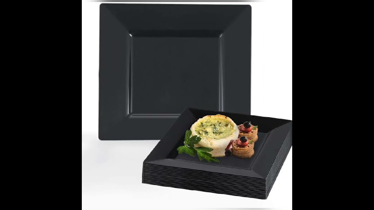 Big square dinner plates and round shape dinner set || &  beautiful dinner plates designs