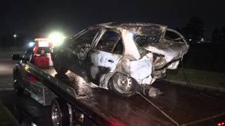 122115 GREENBROOK AT 1960 WOMAN SAVED FROM BURNING CAR AFTER CRASH
