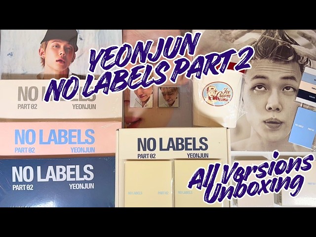 Unboxing: Yeonjun 'No Labels Part 2' [All Versions] - YouTube