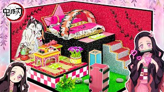 Nezuko-chan under the sun? I will make a beautiful miniature house for her ☀️ Demon Slayer House
