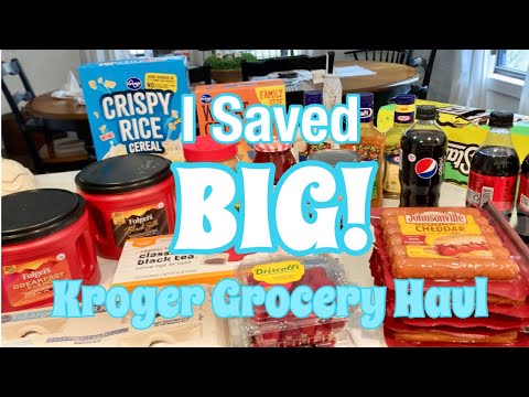 KROGER GROCERY HAUL