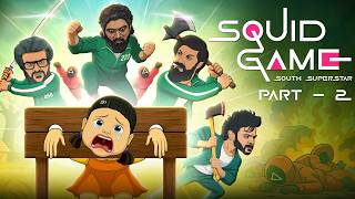 Squid Game Ft. South Superstar Part - 2 Animated S Cartoon Smash