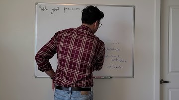 Bayesian games - 19 public good provision