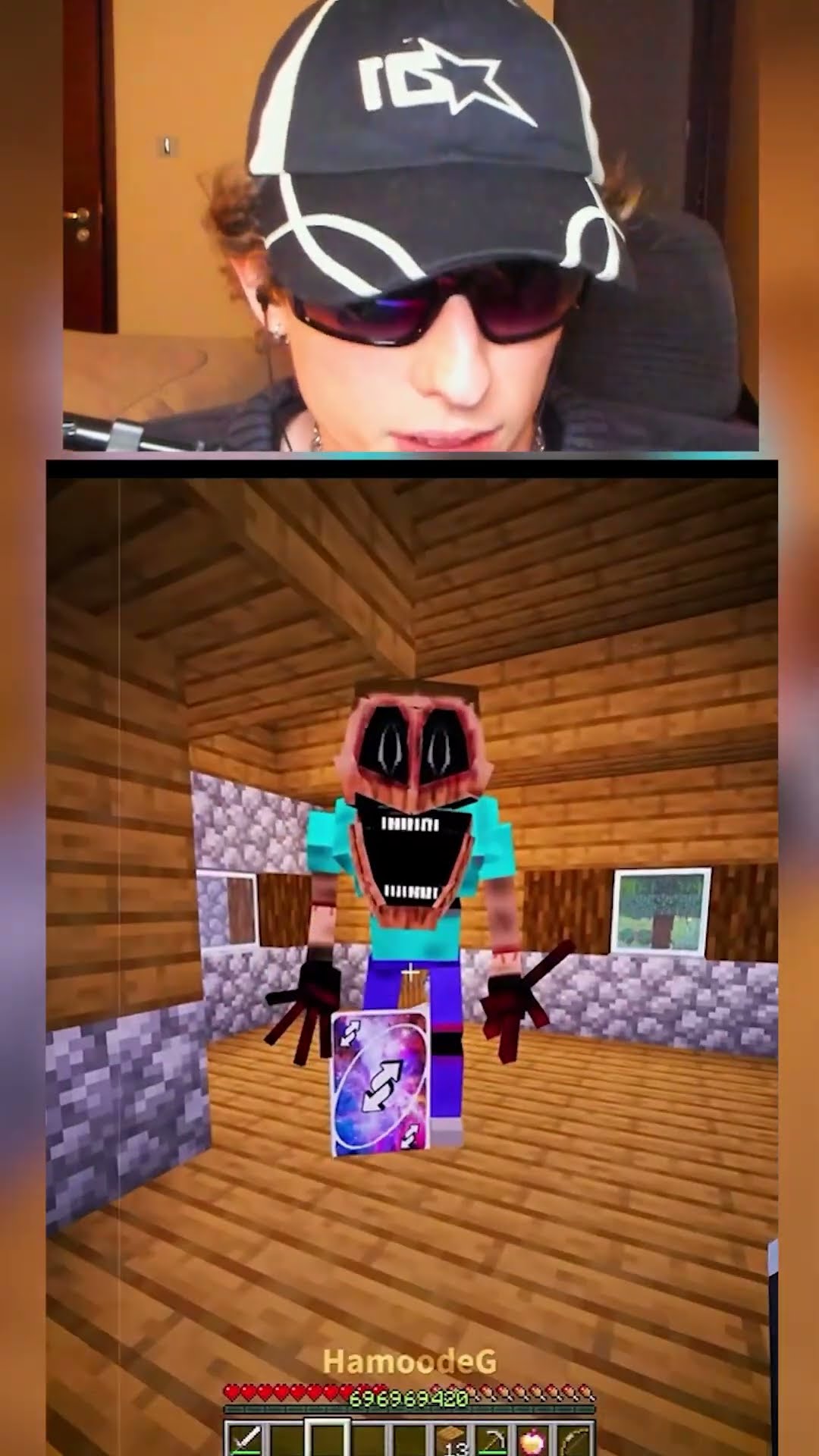 Carta de REVERSA en MINECRAFT ??