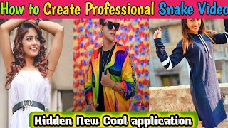 How to Create Professional Snake Video | New Hidden Cool Application | Tech and knowledge | screenshot 4