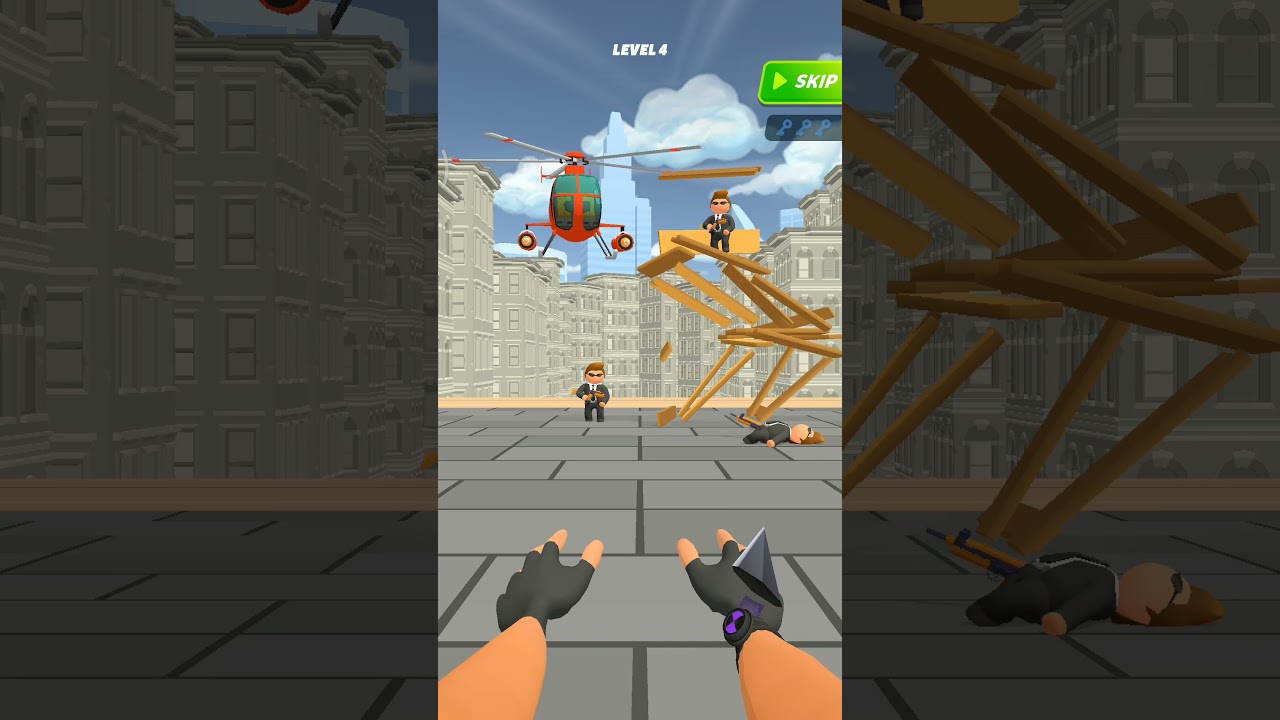 pulling enemies with super rope part 1 