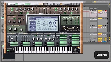 AbletonLiveTechs Tutorial: How to make uplifters in Sylenth