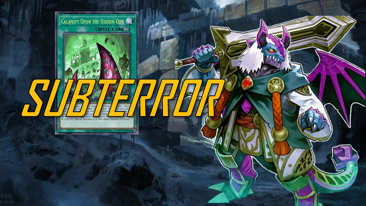 [NEW] SUBTERROR deck July.2022 Post Darkwing Blast YouTube