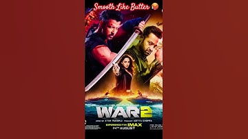 Hrithik Moves like Butter 🥵 #war2 #trending #shortsviral #viralvideo #youtubeshorts