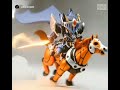 meet the Blue knight gundam!