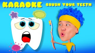 Brush Your Teeth (Karaoke) | D Billions Kids Songs