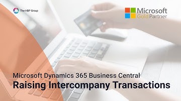 Raising Intercompany Invoices on Microsoft Dynamics 365 Business Central