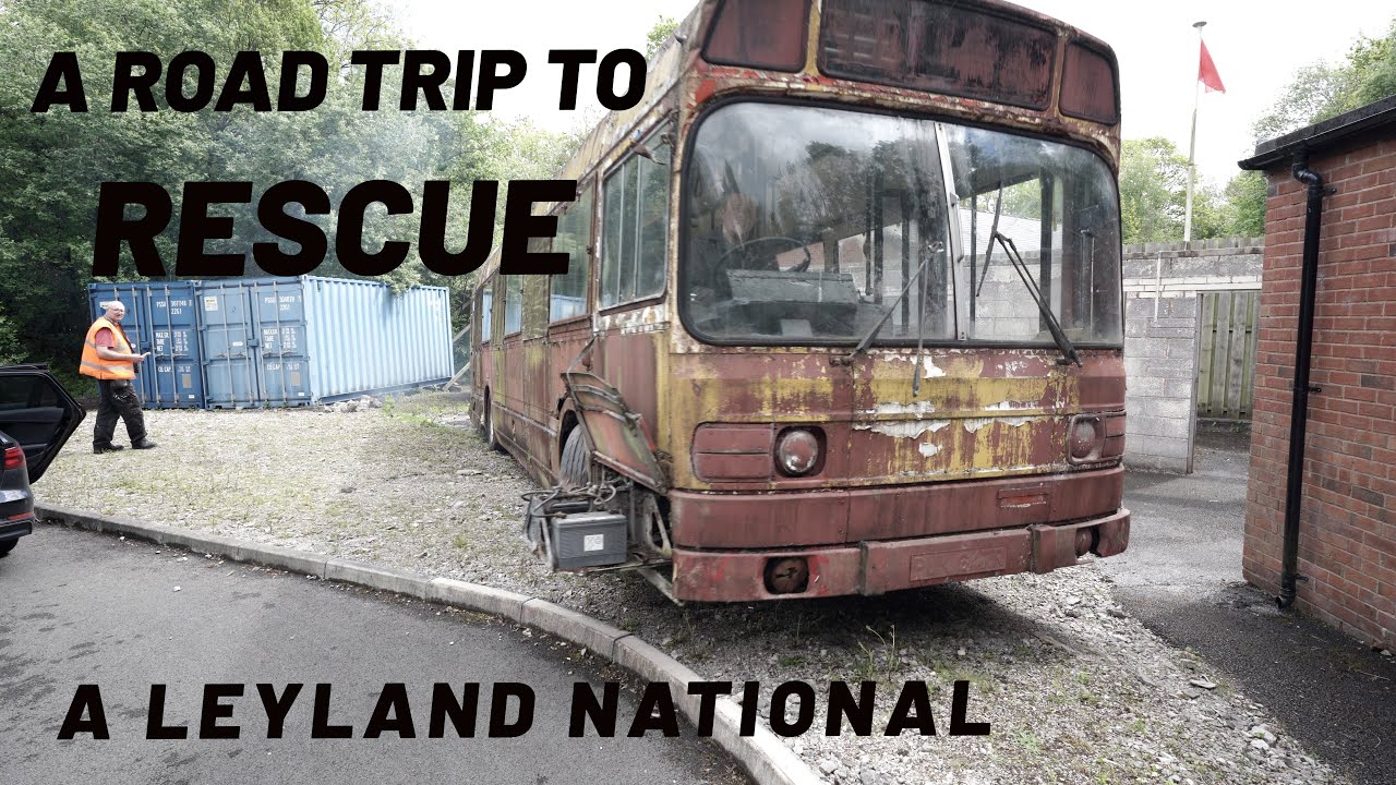 Возвращение к жизни автобуса Midland Red Leyland National после 19 лет простоя.