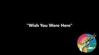 Pink Floyd - Wish Your Were Here (backing track with lyrics) screenshot 5