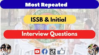 ISSB &amp; Initial Interview Questions | Pak Army, PAF, Navy Test Preparation 2025 | Quiz Korner