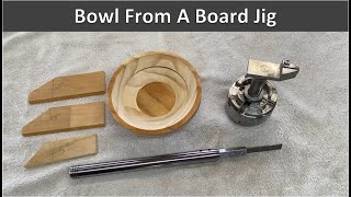 Ring Cutting Bowl From A Board Jig