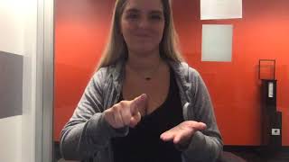 ASL201 American Sign Language III LESN 9 CH 17 Assignment Video