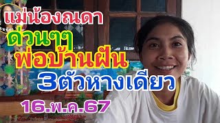 แม่น้องณดา.ด่วนๆๆพ่อบ้านฝัน3ตัวหางเดียว16.พ.ค.67