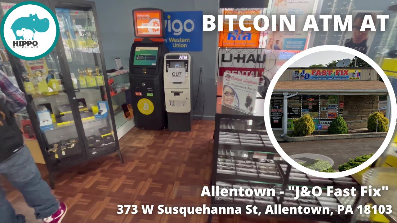 Bitcoin ATM in Allentown Susquehanna St - Hippo Bitcoin ATM