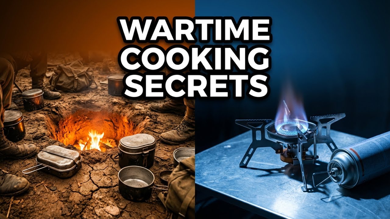 WWII Field Kitchen Arrangement Beats Modern Camp Stoves Hands Down ...