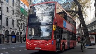 Rerouted. Journey on the 23. YJ70EVP. OME46011. RATP DEV Transit London Optate Metrodecker EV.