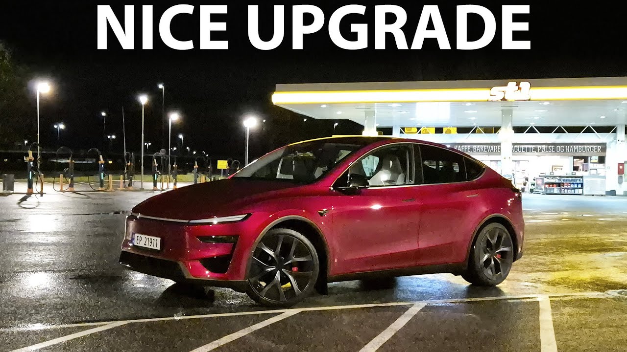 Tesla Model Y Performance Juniper acceleration and noise test - YouTube