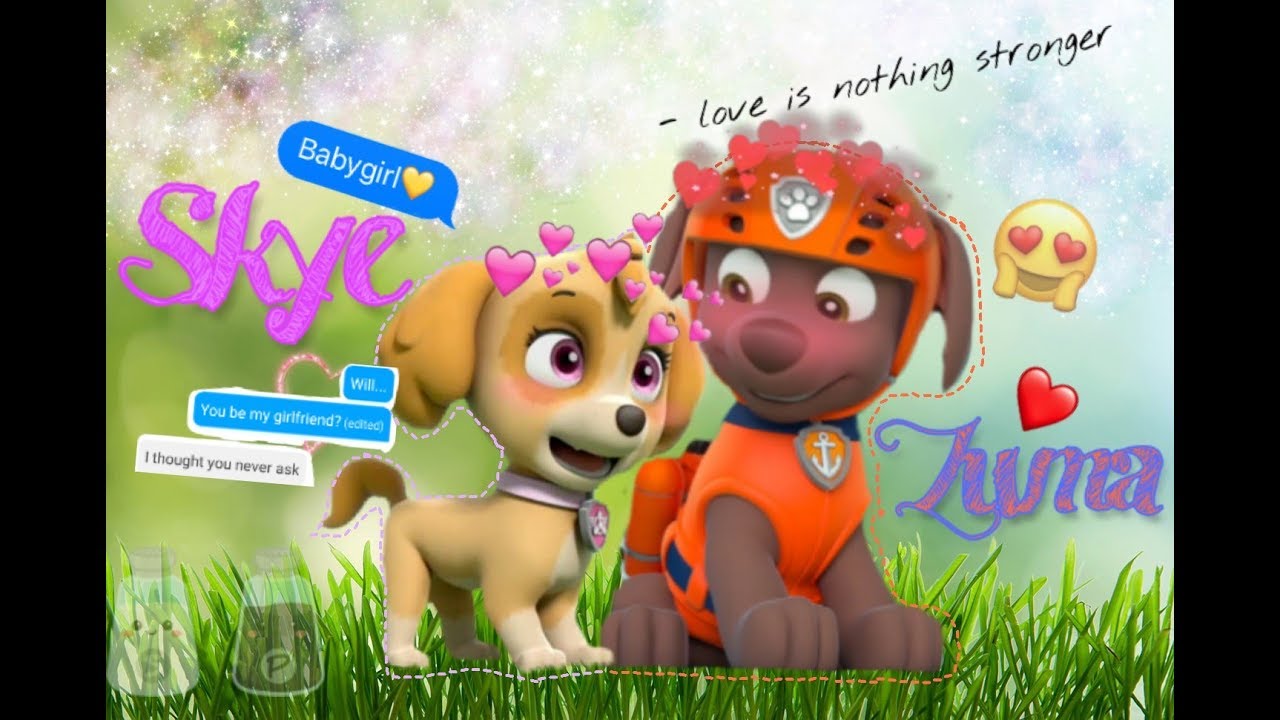 ♡Žuma x §kye♡~for Chase & Skye Forever channel/🧡Зума и Скай💖~для канала Chase & Skye forever