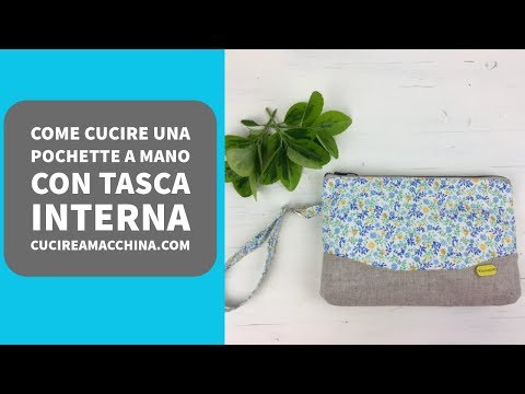 Video: Come Cucire Una Pochette Con Le Tue Mani