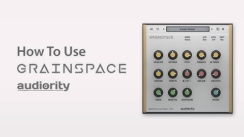 How To Use Grainspace - Introduction