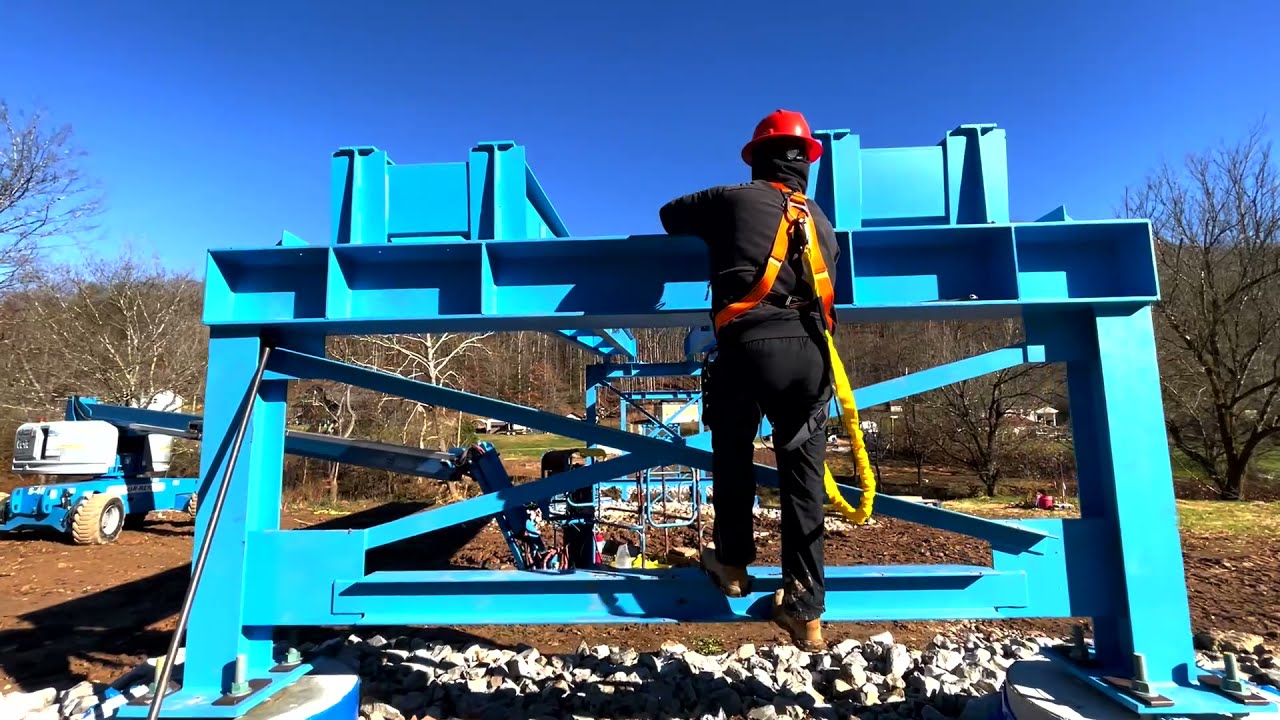 BIG BLUE TAKING SHAPE
