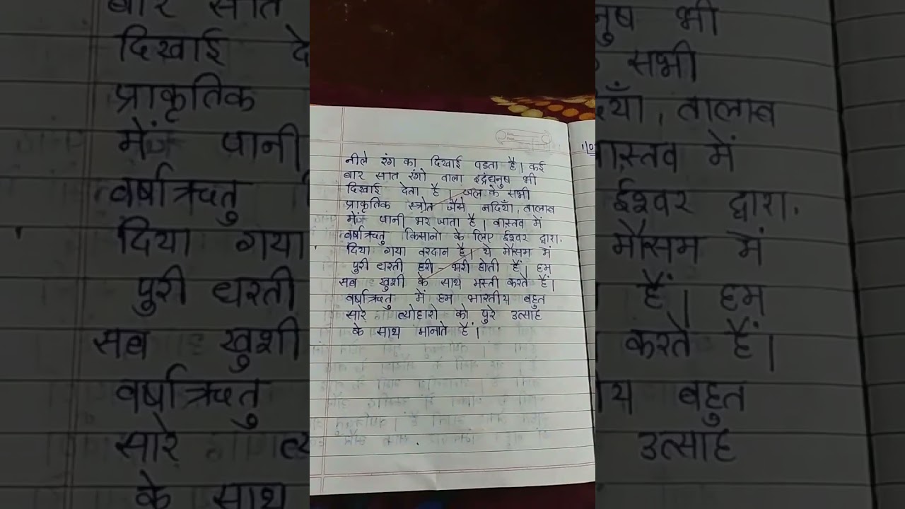 two essay in hindi