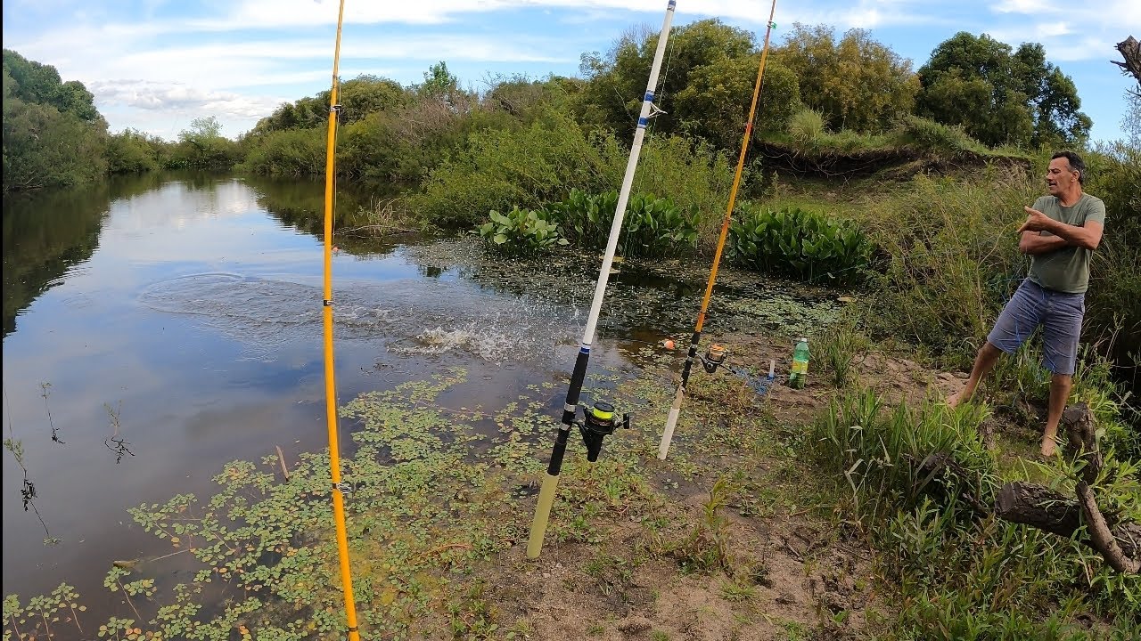 PESCA Y ASADO EN ( PASO DEL REY ) ep 140
