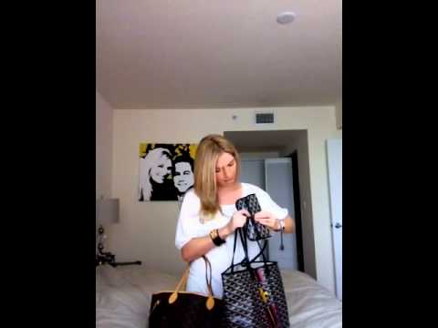 Comparison review Louis Vuitton neverfull goyard st Louis pm - YouTube