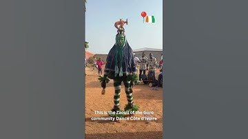 Thumbnail of 🔥 Traditional Zaouli Dance in Côte d'Ivoire – The World's Fastest Footwork 🌍 African Tribal Dance 🪘