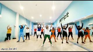 TIME TO GO REMIX (Berapa Kali Ko Bikin Sa Kecewa) - ZUMBA - SENAM KREASI CHOREO ZIN ARI