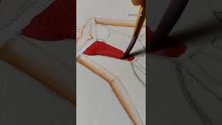 satisfying fashion illustration process #asmr #art