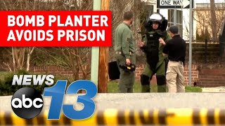 North Carolina bomb planter avoids prison with plea deal