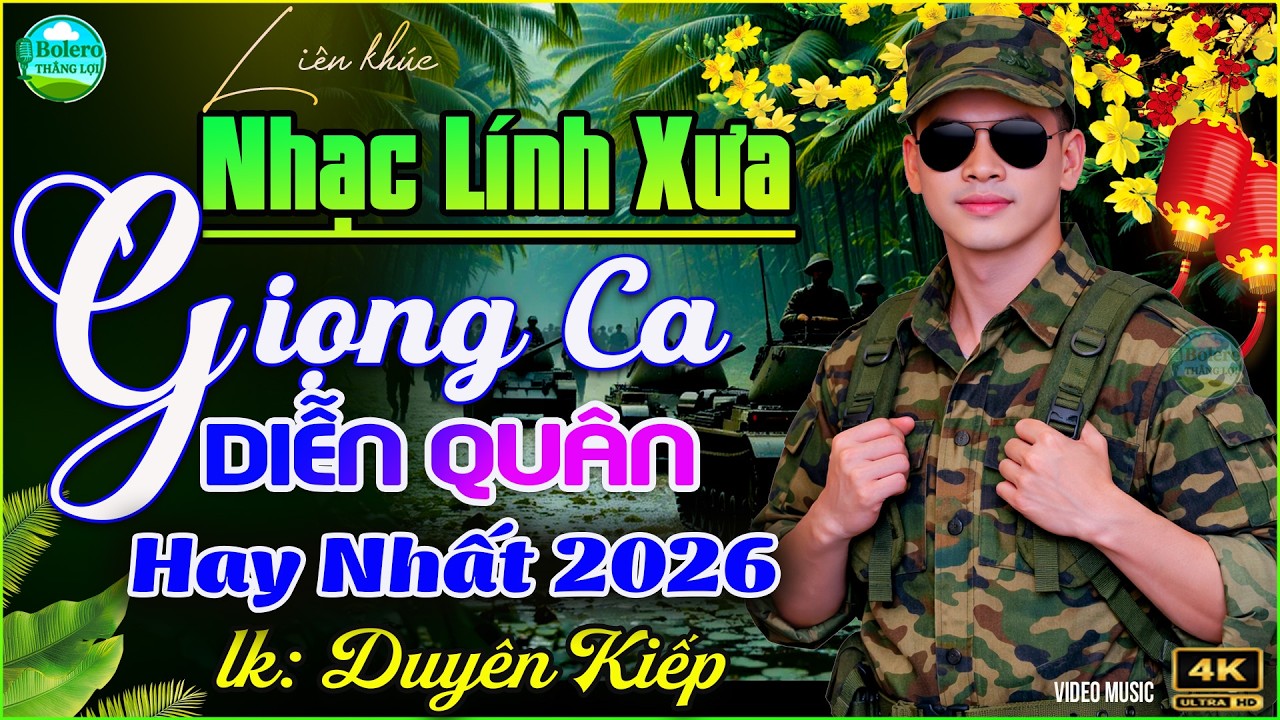 LK Nhạc Lính 1975 Bất Hủ Hay Nhất 🟢 Nhạc Vàng Bolero Chọn Lọc 2026 | Ca Nhạc Trữ Tình Êm Tai Dễ Ngủ