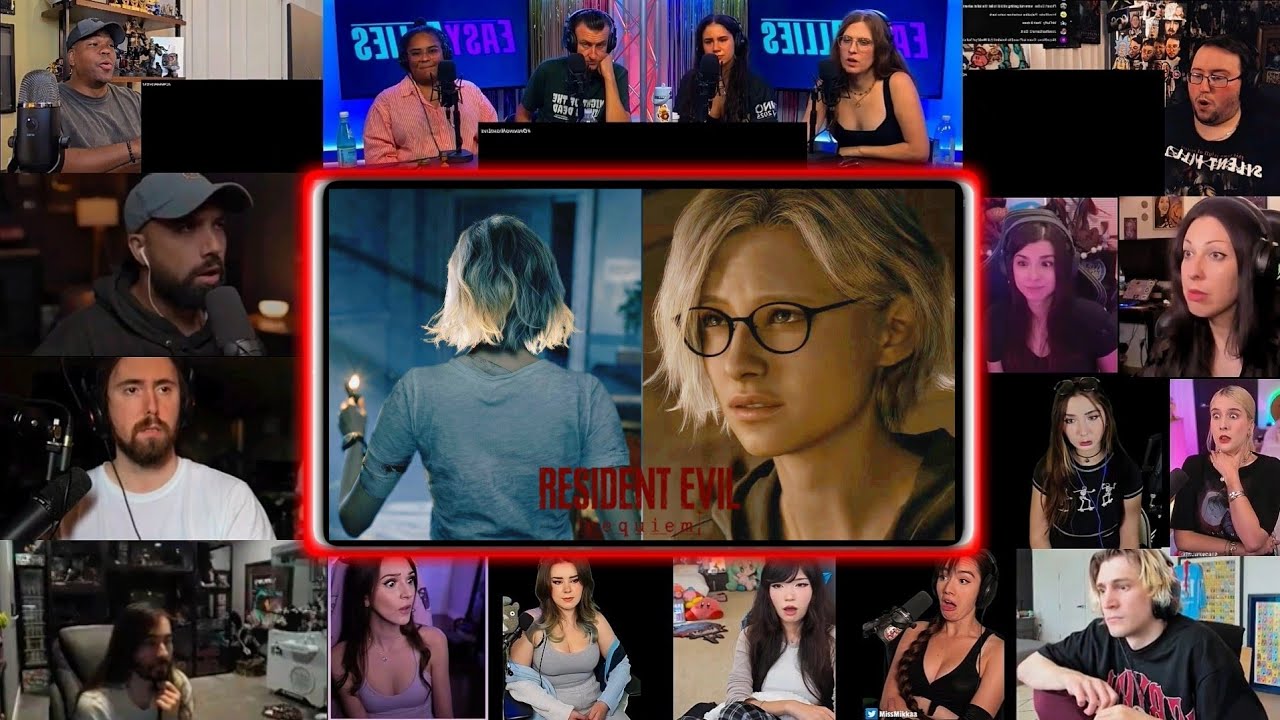 Resident Evil 9 Requiem Gameplay Trailer Reaction Mashup - Gamescom 2025