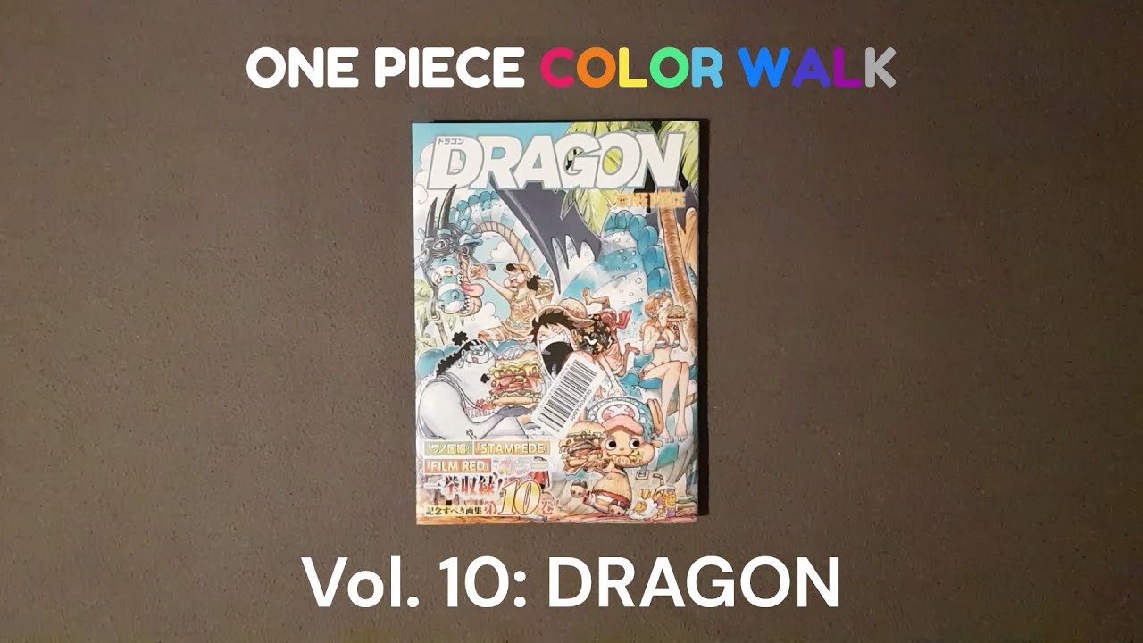One Piece Color Walk 10 Dragon - Prezentacja zawartości - YouTube