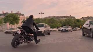 Mission Impossible Fallout (2018) |Movie Scene| Tom Cruise’s Dangerous Stunts in Bike