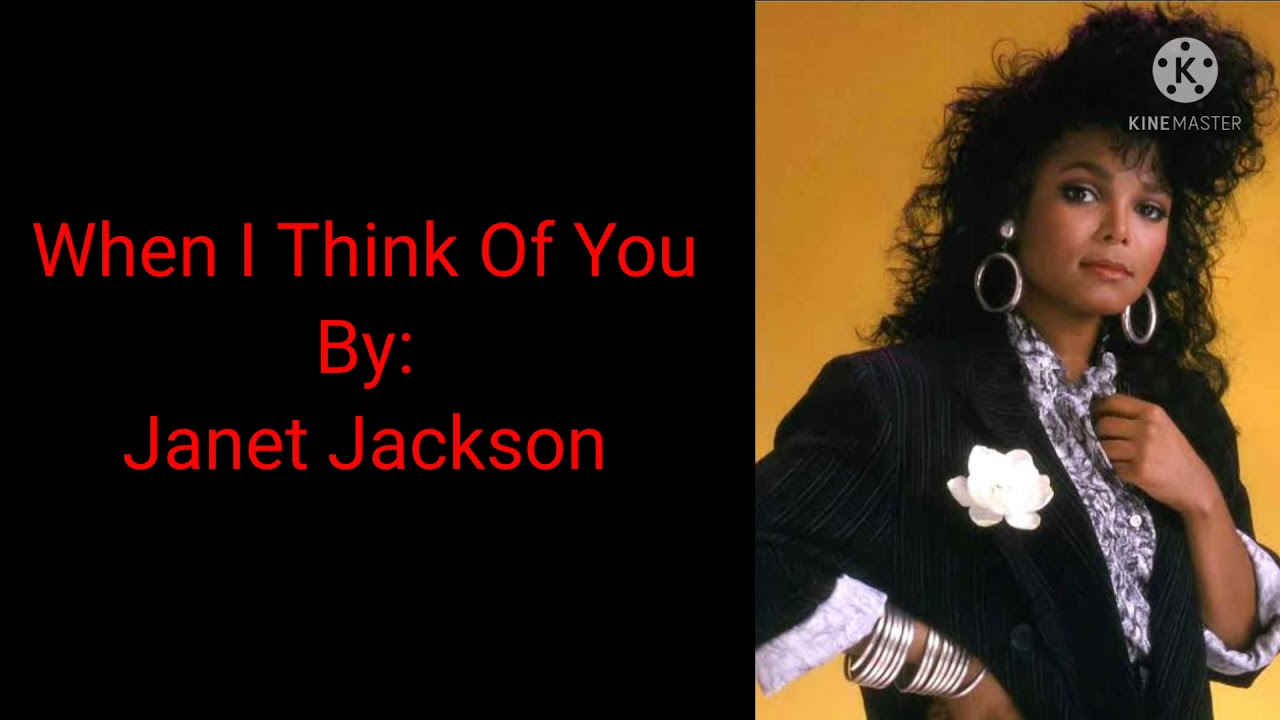 Janet Jackson - When I Think Of You (Lyrics) - YouTube